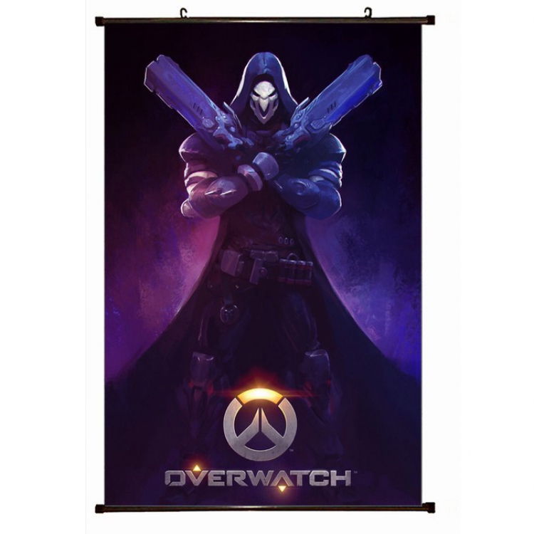 Overwatch Plastic pole cloth painting Wall Scroll 60X90CM preorder 3 days S14-319 NO FILLING
