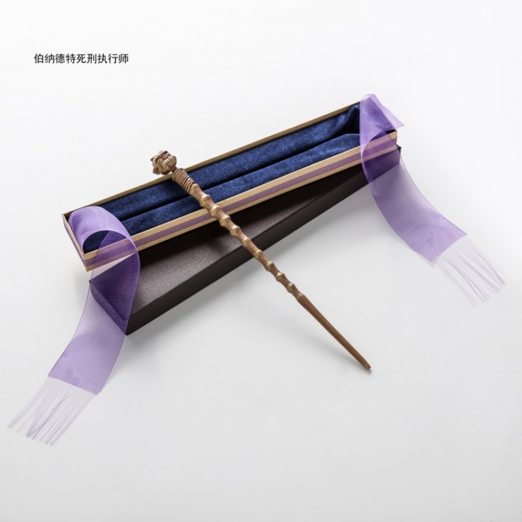 Harry Potter Bernardett Death Penalist Not glowing magic wand Ribbon gift box 36CM price for 3 pcs preorder 3 days