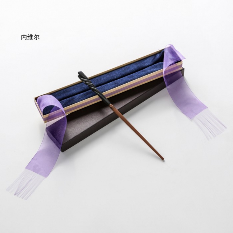 Harry Potter Neville Not glowing magic wand Ribbon gift box 36CM price for 3 pcs preorder 3 days