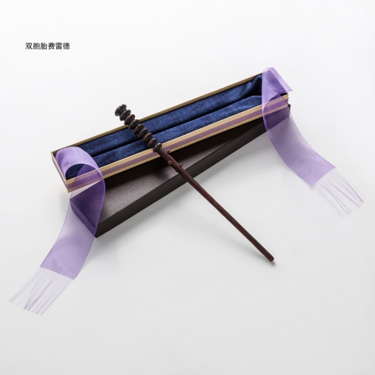 Harry Potter Twin Fred Not glowing magic wand Ribbon gift box 36CM price for 3 pcs preorder 3 days