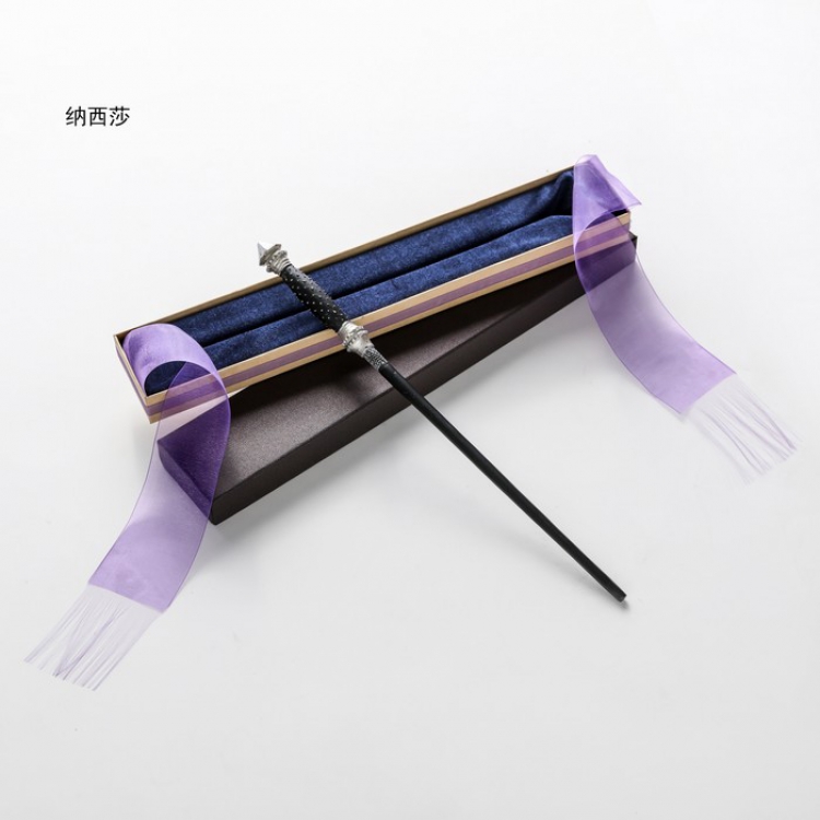 Harry Potter Nasissa Not glowing magic wand Ribbon gift box 36CM price for 3 pcs preorder 3 days