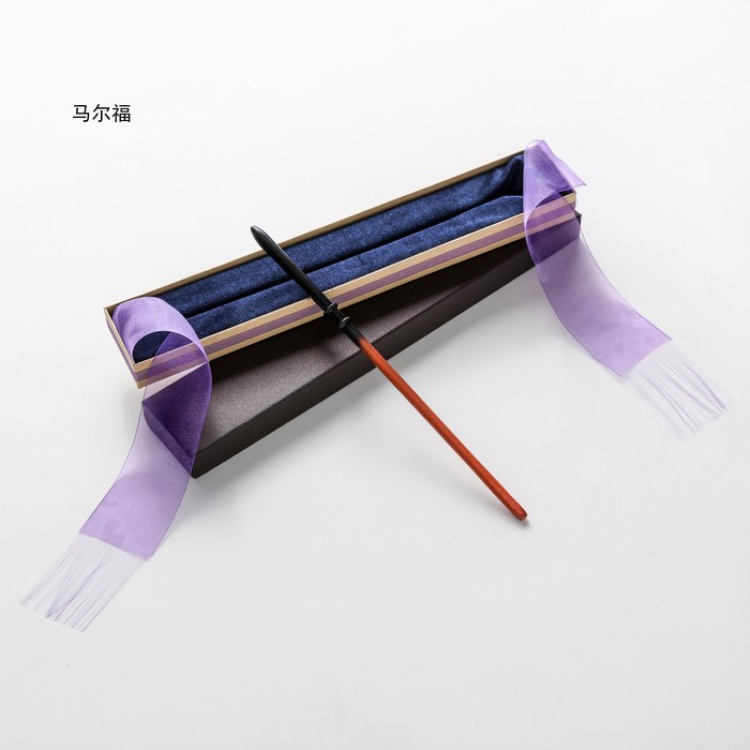 Harry Potter Draco Malfoy Not glowing magic wand Ribbon gift box 36CM price for 3 pcs preorder 3 days