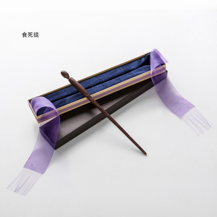Harry Potter DEATH EATERS Not glowing magic wand Ribbon gift box 36CM price for 3 pcs preorder 3 days