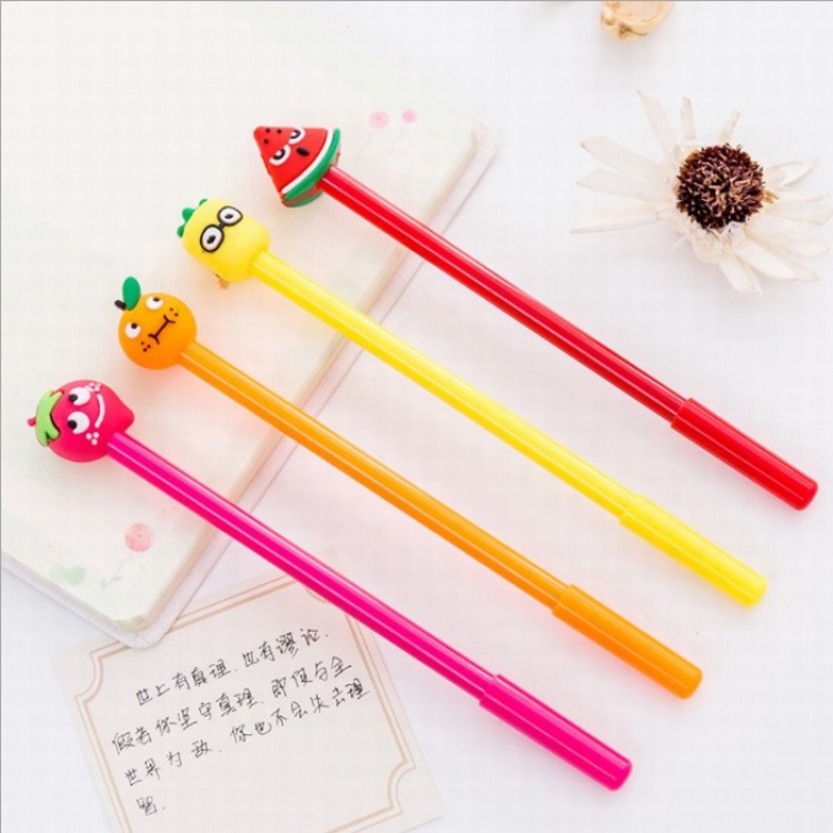 Cute cartoon creative black gel pen 0.5MM price for 50 pcs Mixed batch