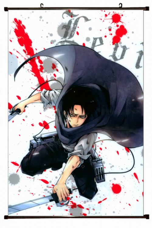 Shingeki no Kyojin Plastic pole cloth painting Wall Scroll 60X90CM preorder 3 days J12-31 NO FILLING