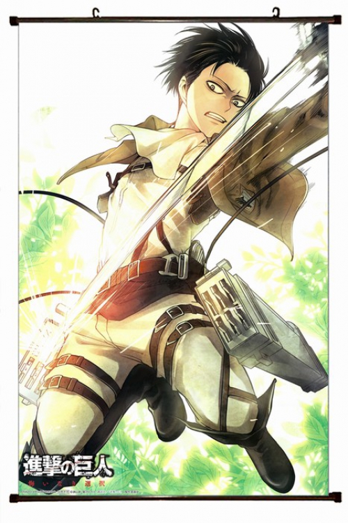 Shingeki no Kyojin Plastic pole cloth painting Wall Scroll 60X90CM preorder 3 days J12-64 NO FILLING