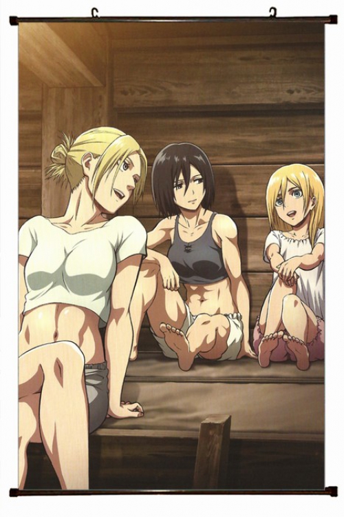 Shingeki no Kyojin Plastic pole cloth painting Wall Scroll 60X90CM preorder 3 days J12-74 NO FILLING