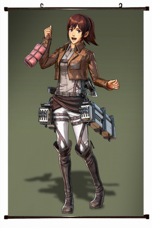 Shingeki no Kyojin Plastic pole cloth painting Wall Scroll 60X90CM preorder 3 days J12-97 NO FILLING