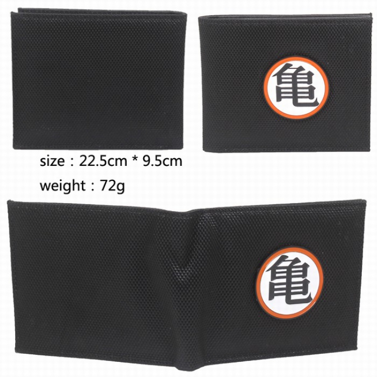 DRAGON BALL Short two-fold wallet purse Style A