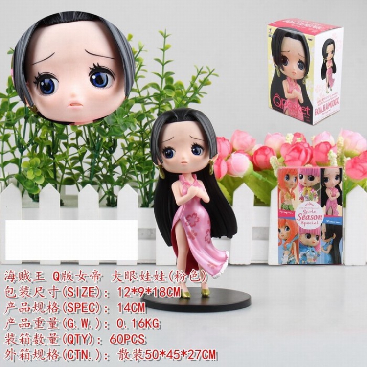 One Piece Boa Hancock Big eye doll series Boxed Figure Decoration 14CM a box of 60 Style C