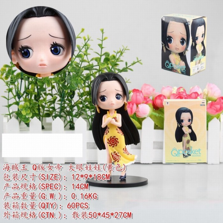 One Piece Boa Hancock Big eye doll series Boxed Figure Decoration 14CM a box of 60 Style A