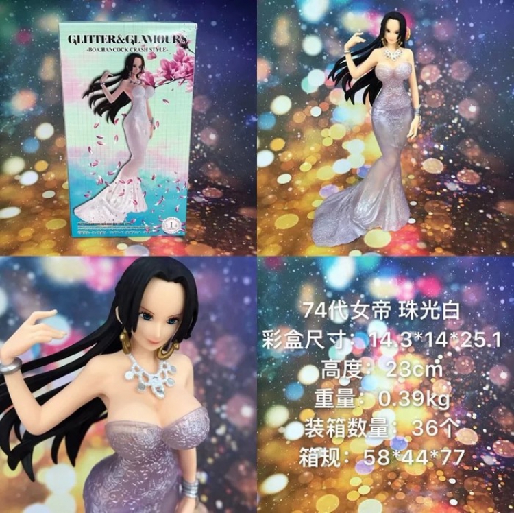 One Piece Boa Hancock sexy girl series Boxed Figure Decoration 23CM a box of 36 Style B