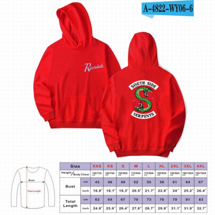 Riverdale Long sleeve Sweatshirt Hoodie 9 sizes from XXS to XXXXL price for 2 pcs preorder 3 days Style 3
