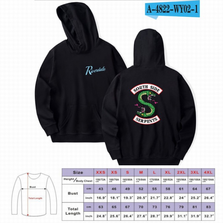 Riverdale Long sleeve Sweatshirt Hoodie 9 sizes from XXS to XXXXL price for 2 pcs preorder 3 days Style 1