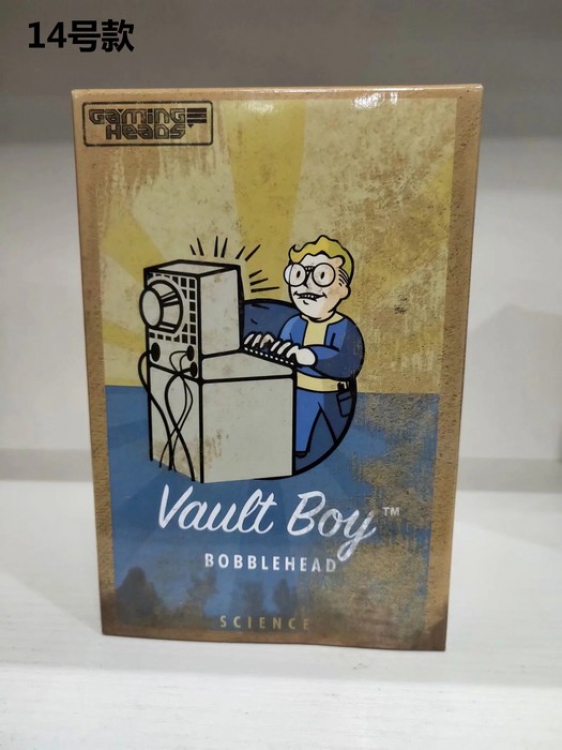Fallout 4 2 generations Boxed Shake head Figure Decoration 13CM a box of 100 No.14