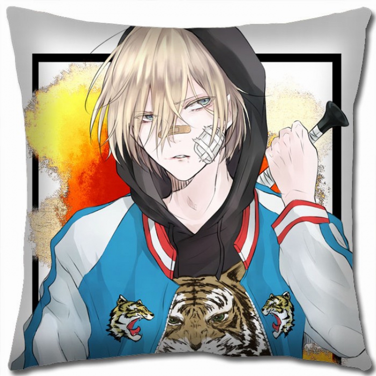 Yuri !!! on Ice Double-sided full color Pillow Cushion 45X45CM Y15-77 NO FILLING