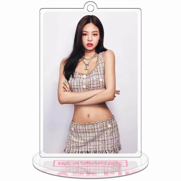 BLACKPINK Rectangular Small Standing Plates Acrylic keychain pendant 9-10CM Style C