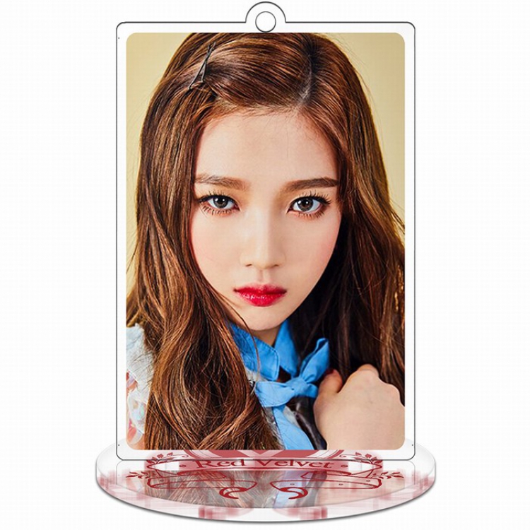 Red Velvet Rectangular Small Standing Plates Acrylic keychain pendant 9-10CM Style F