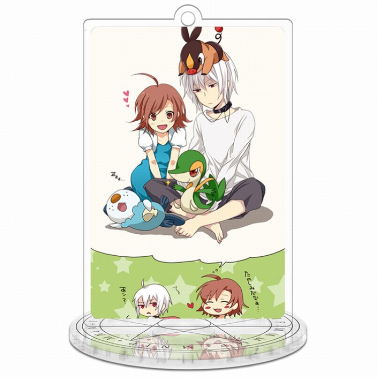 Magical banned book Rectangular Small Standing Plates Acrylic keychain pendant 9-10CM Style E