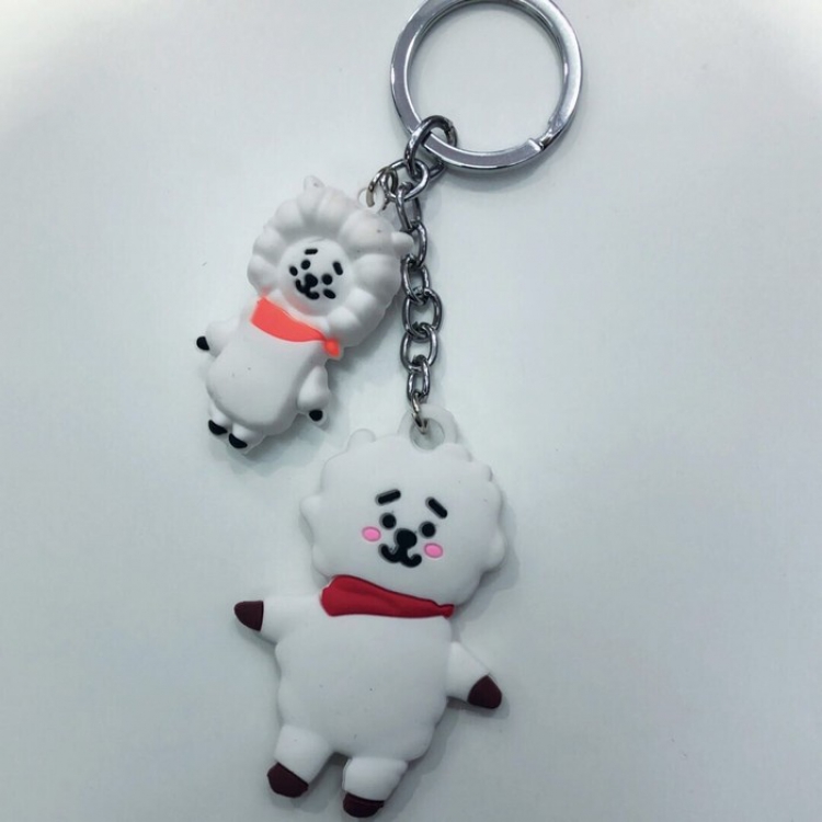 BTS BT21 Key Chain Pendant Style F price for 5 pcs