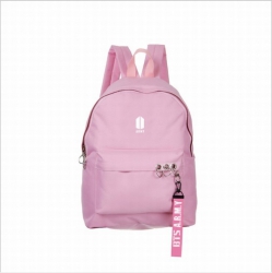 BTS Printed zipper nylon casua...