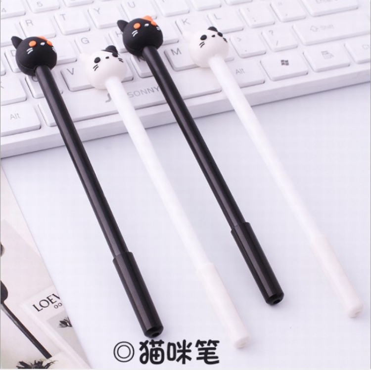 Cute cartoon black gel pen 0.5MM price for 50 pcs Style F