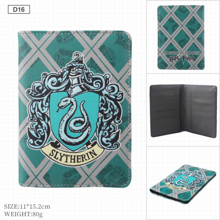 Harry Potter PU leather multi-function travel ticket holder passport protector D16