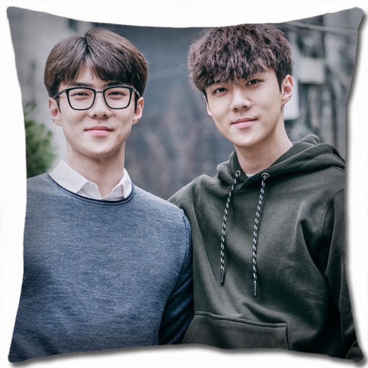 EXO Double-sided full color Pillow Cushion 45X45CM EXO-65 NO FILLING