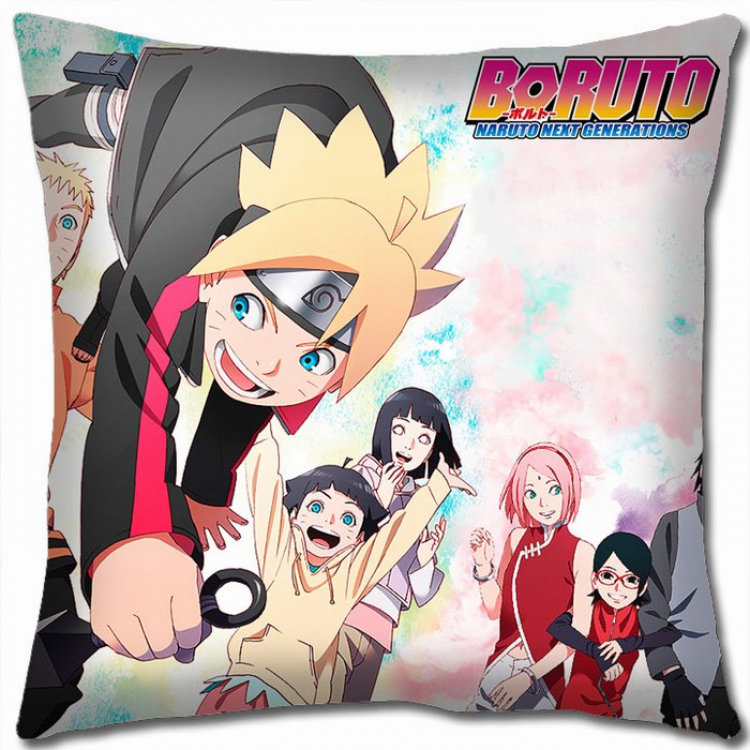Naruto Double-sided full color Pillow Cushion 45X45CM H7-183 NO FILLING