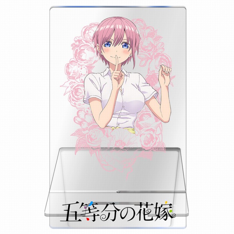 The Quintessential Q Transparent acrylic Mobile phone holder 13CM Style F