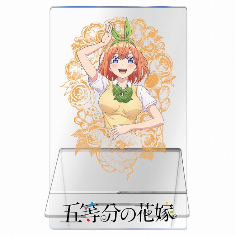 The Quintessential Q Transparent acrylic Mobile phone holder 13CM Style B