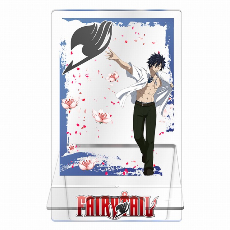 Fairy tail Transparent acrylic Mobile phone holder 13CM Style K