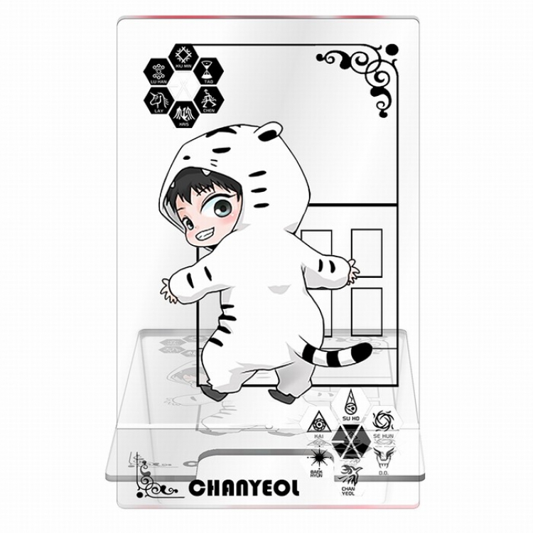 EXO Around the star series Transparent acrylic Mobile phone holder 13CM Style I