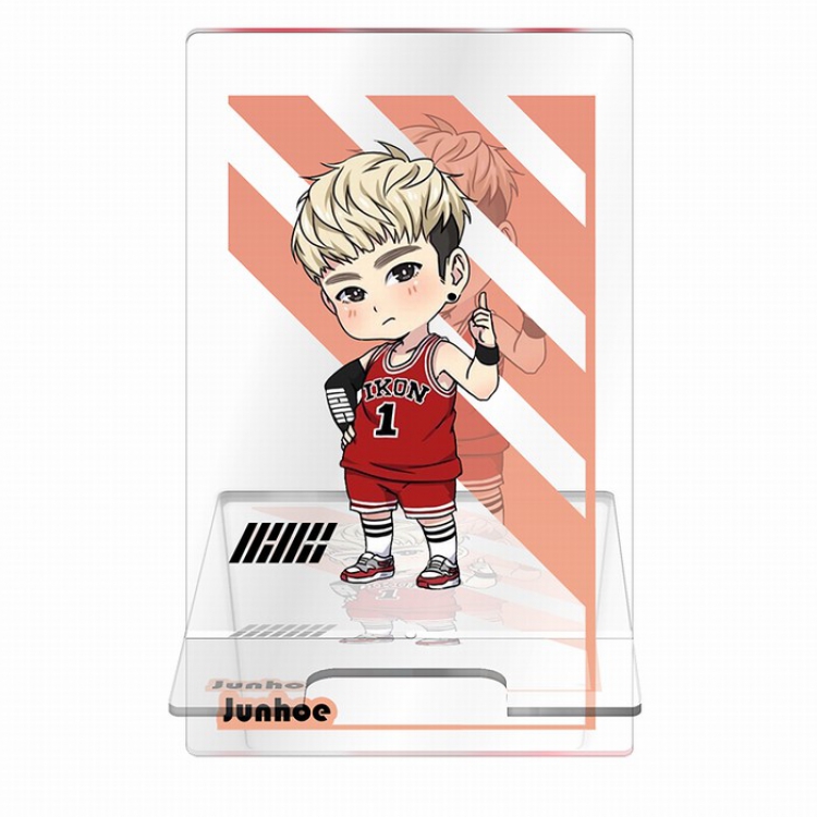 IKON Around the star series Transparent acrylic Mobile phone holder 13CM Style G