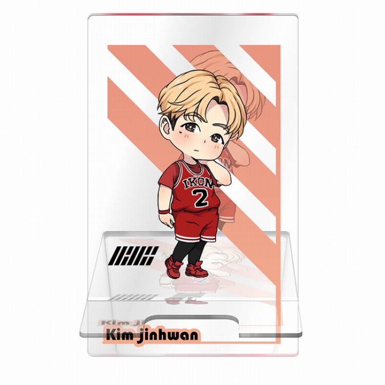 IKON Around the star series Transparent acrylic Mobile phone holder 13CM Style C