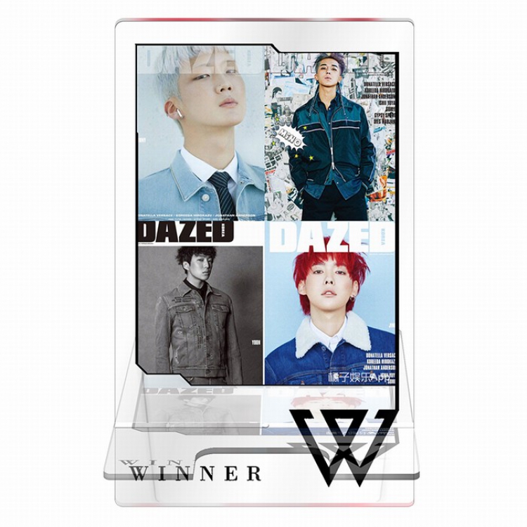 WINNER Around the star series Transparent acrylic Mobile phone holder 13CM Style B