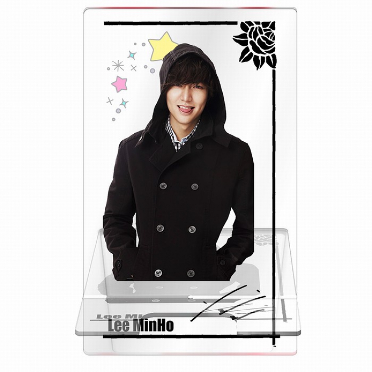 Around the star series Transparent acrylic Mobile phone holder 13CM Style E