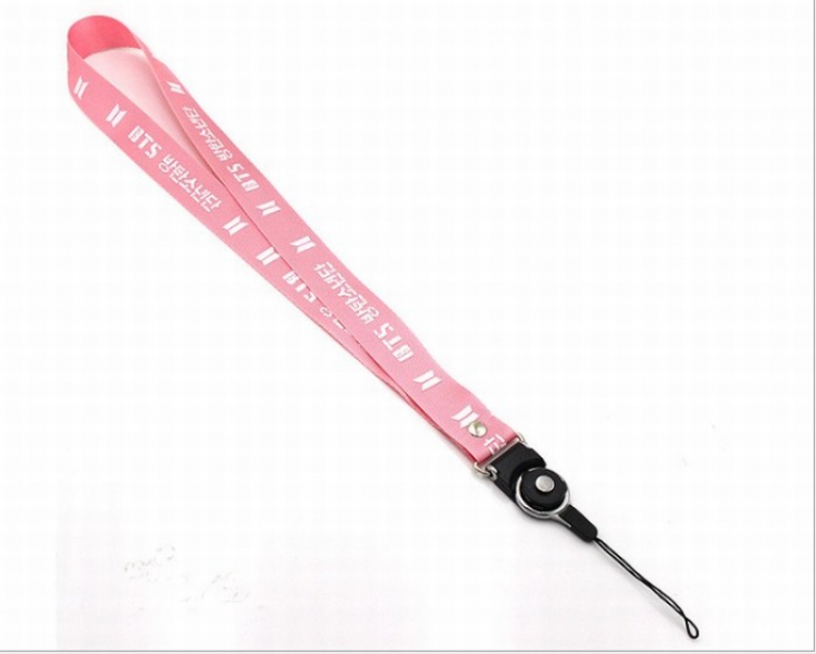 BTS Lanyard Mobile phone rope Work card lanyard 49X2.5CM 20G price for 5 pcs Style E