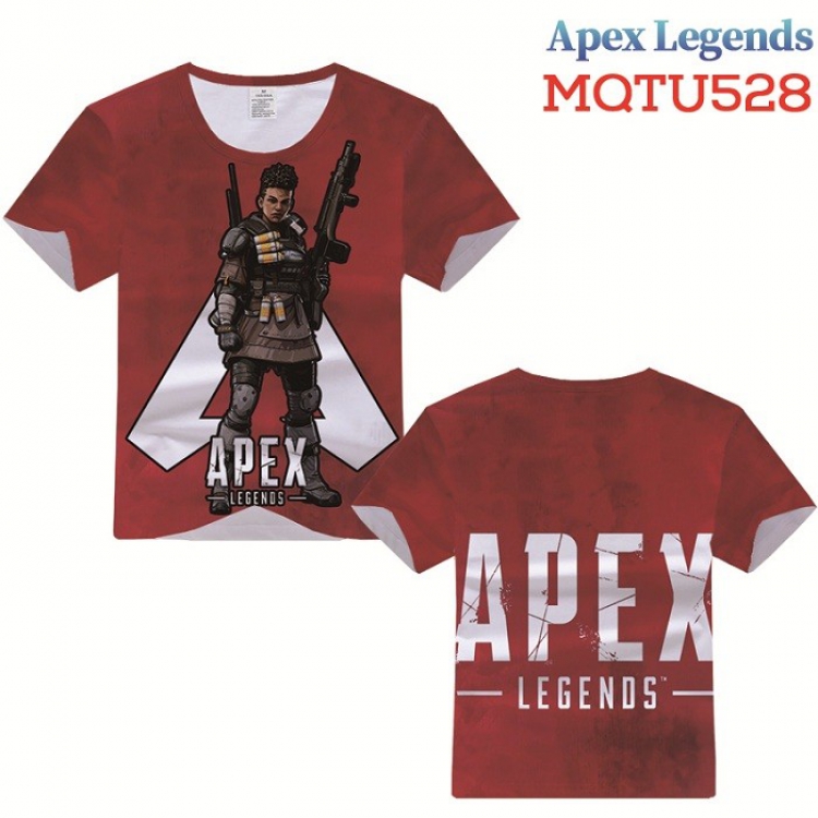 Apex Legends Full color printed short sleeve t-shirt 10 sizes from XXS to XXXXXL MQTU528