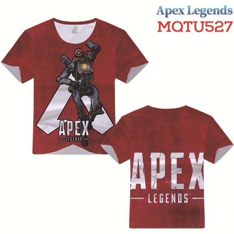 Apex Legends Full color printed short sleeve t-shirt 10 sizes from XXS to XXXXXL MQTU527