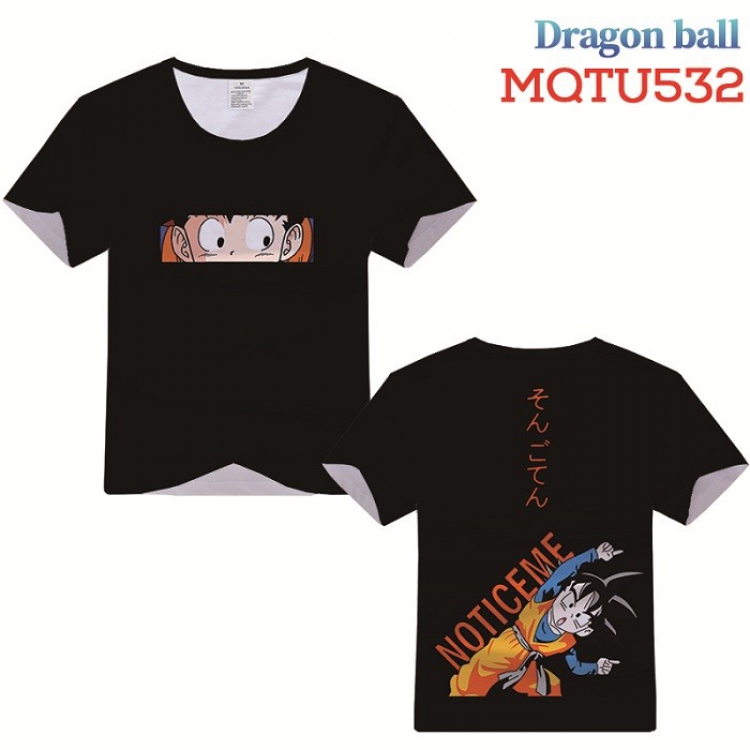 Dragon Ball Full color printed short sleeve t-shirt 10 sizes from XXS to XXXXXL MQTU532