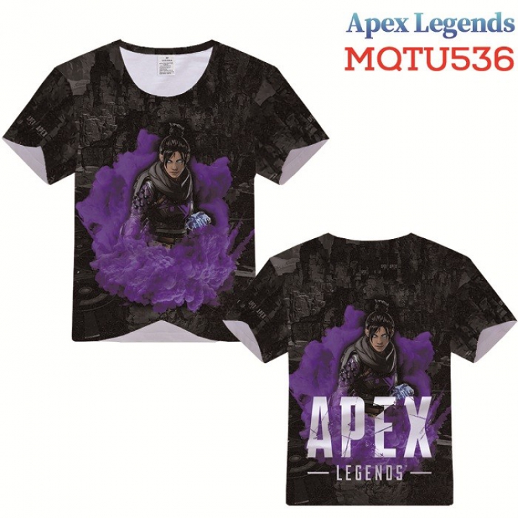 Apex Legends Full color printed short sleeve t-shirt 10 sizes from XXS to XXXXXL MQTU536
