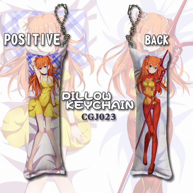 EVA Long pillow key Chain pendant 4X12CM CGJ023