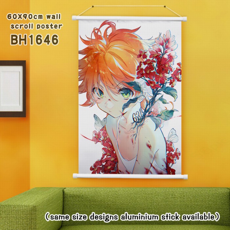 The Promised Neverla White plastic rod painting Wall Scroll 60X90CM BH1646