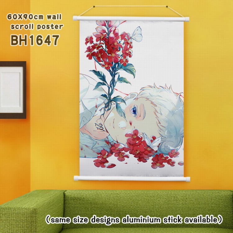 The Promised Neverla White plastic rod painting Wall Scroll 60X90CM BH1647