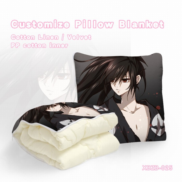 Dororo（40X40CM) Dual-use folding plush pillow (120X140CM) XBZB-025