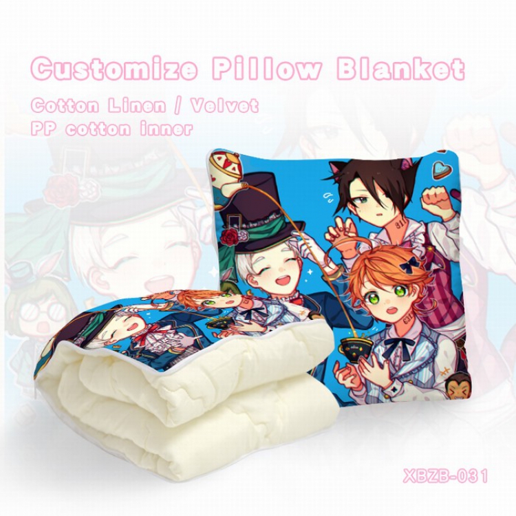 The Promised Neverla（40X40CM) Dual-use folding plush pillow (120X140CM) XBZB-031