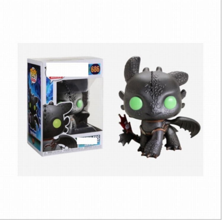 FUNKO-POP 686 Boxed Figure Decoration 10CM 0.14KG