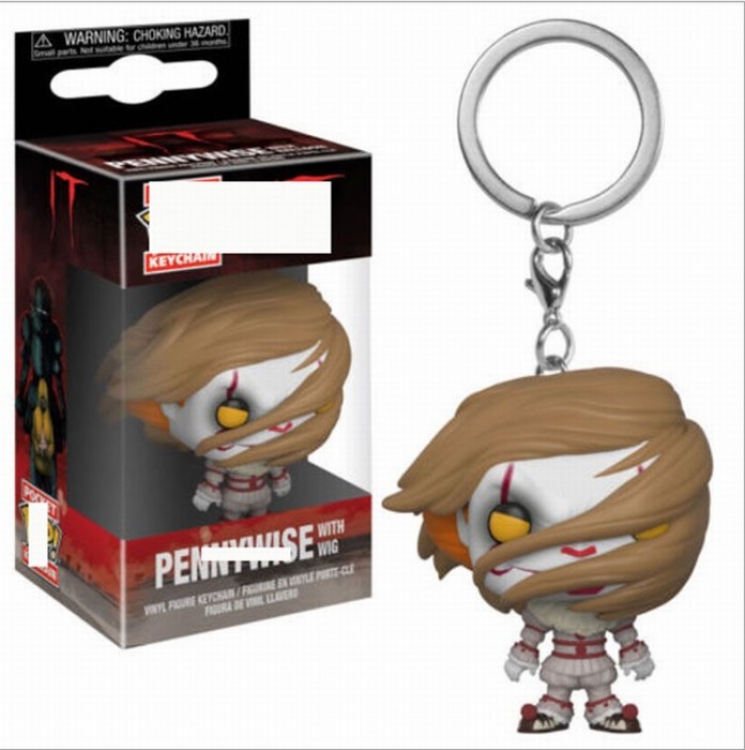 FUNKO-POP It Boxed Figure Keychain pendant 4CM 0.04KG Style B
