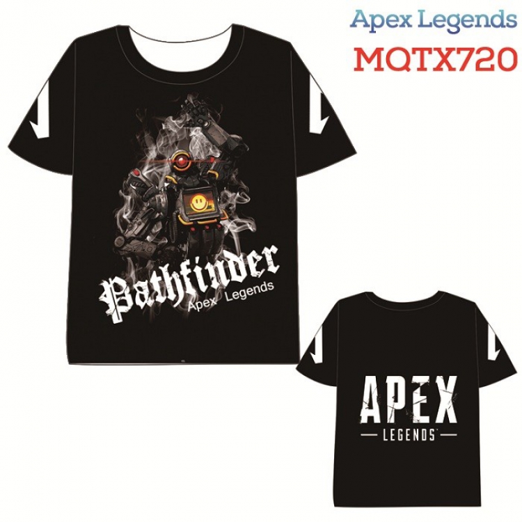 Apex Legends Full color printed short sleeve t-shirt 10 sizes from XXS to XXXXXL MQTX720